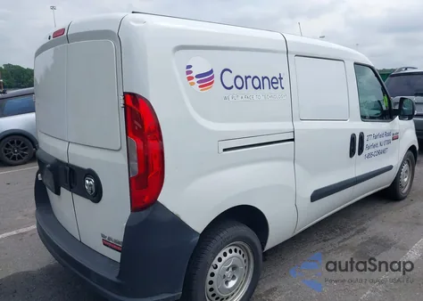 2019 Ram Promaster City Tradesman z USA, uszkodzony, nr VIN ZFBHRFAB5K6M22165